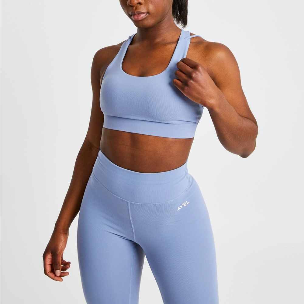 AYBL CORE Collection Bra & Leggings - Steel Blue